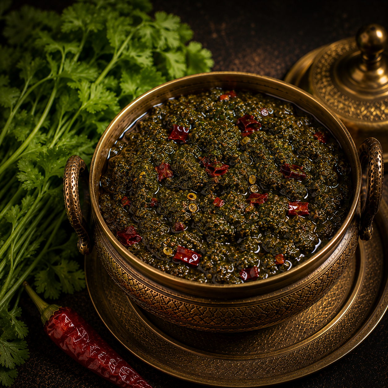 Kothimeera Pickle